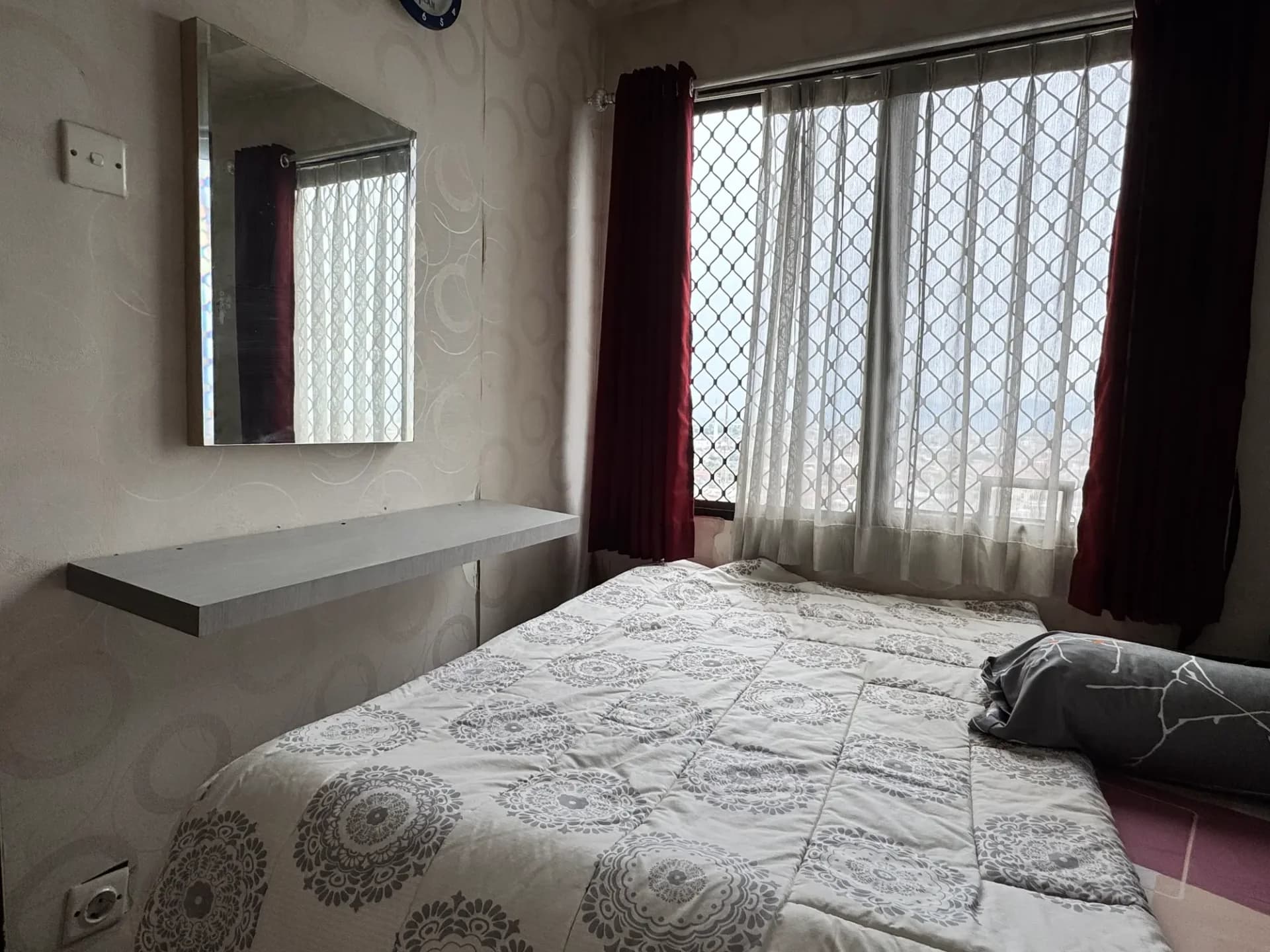 Pemandangan Kamar Apartemen Tamansari Panoramic